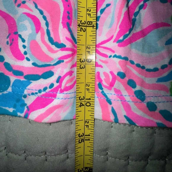 Lilly Pulitzer Geanna Swing Dress Turquoise Oasis Golden Hour Sz small EUC - Picture 8 of 15